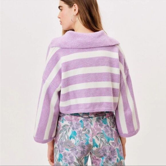 NWT for love and lemons Maude boxy crop sweater 1x - Picture 2 of 8